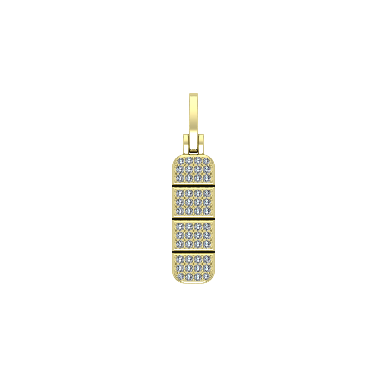 HIP-HOP DRUGS  DIAMONDS  PENDANT